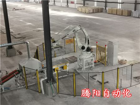 砂漿膩子粉全自動碼垛機改善企業碼垛效果