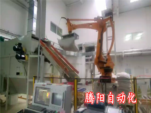 塑料自動破袋機器人
