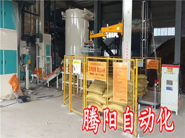 想要投資低還要實現自動化就用立柱碼垛機